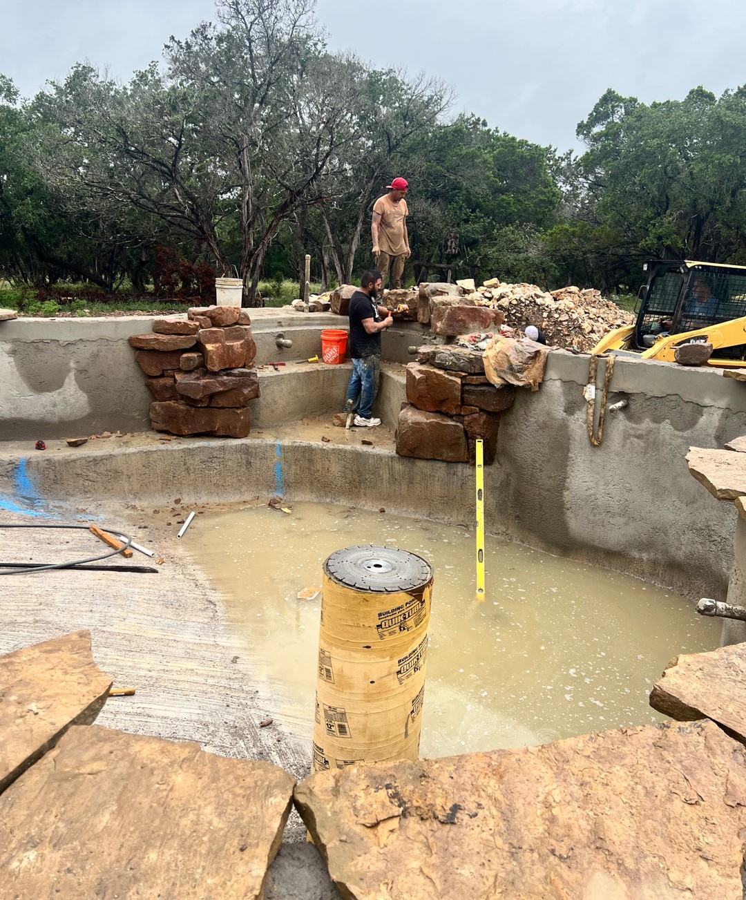 pool construction tx