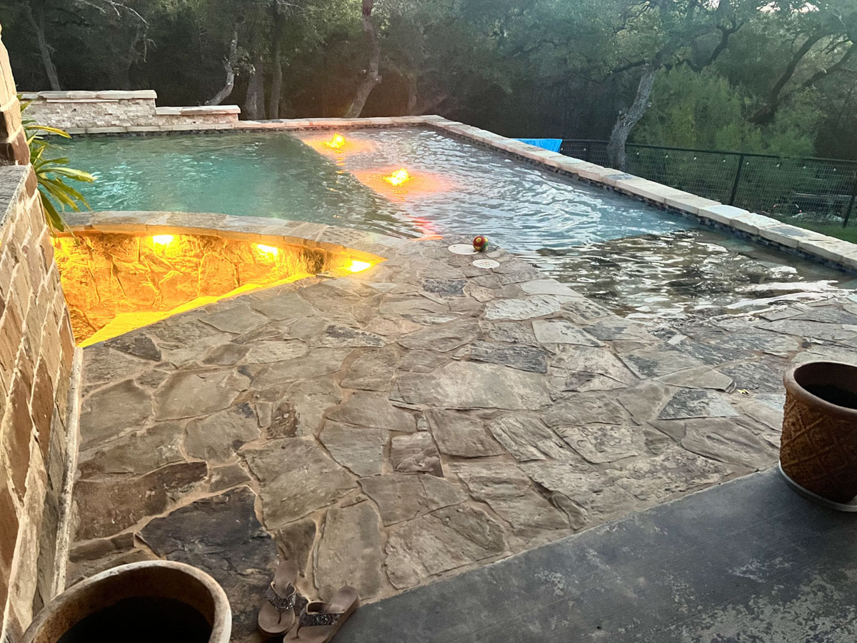 custom pool construction